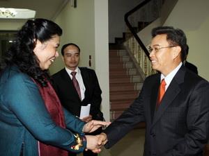 Tăng cường hợp tác Quốc hội hai nước Việt-Lào