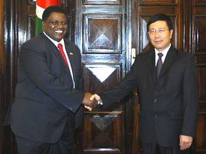 Hội đàm hai bộ trưởng ngoại giao Việt Nam-Namibia