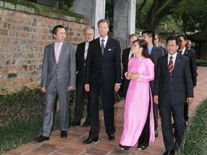 Đại Công tước Luxembourg thăm Thừa Thiên-Huế