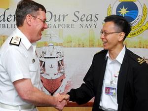 Hải quân Singapore và New Zealand tập trận chung