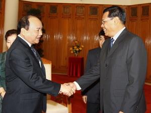 Phó Thủ tướng tiếp Đoàn Văn phòng Chính phủ Lào