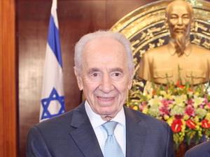 Tổng thống Israel kết thúc chuyến thăm Việt Nam