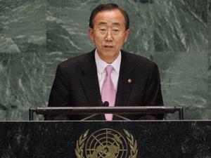 Tổng thư ký LHQ Ban Ki-moon công du Trung Đông 