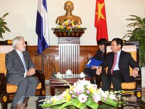 Việt Nam muốn tăng cường quan hệ với Nicaragua 