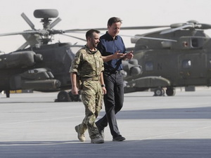 Thủ tướng Anh David Cameron thăm Afghanistan