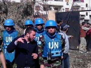 Một nửa số quan sát viên Liên hợp quốc đã rời Syria