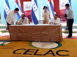 Honduras và Cuba ký Hiệp định phân định hải giới 