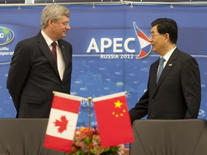 Trung Quốc và Canada tăng hợp tác song phương
