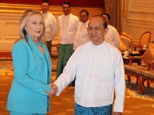 Mỹ nới lỏng lệnh cấm vận với hàng hóa Myanmar