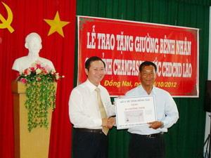 Đồng Nai hỗ trợ ngành y tế tỉnh Champasak, Lào