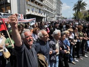 Giới truyền thông của Hy Lạp tổ chức đình công