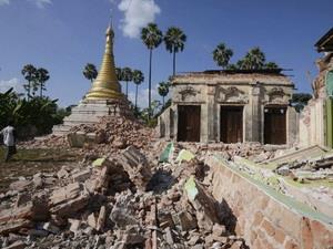 Myanmar phải hứng chịu động đất 4,8 độ Richter