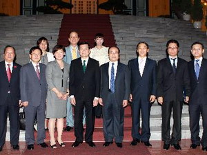 Chủ tịch nước tiếp Hội Hữu nghị Hàn Quốc-Việt Nam