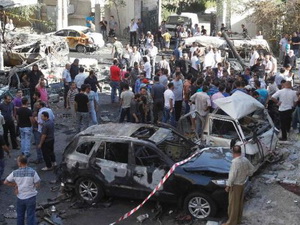 Đánh bom xe ở Syria làm gần 40 người thương vong