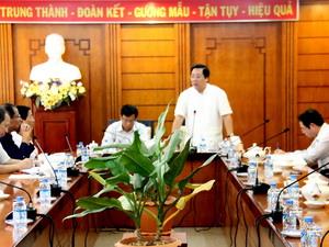 Đoàn công tác Ủy ban Nhà nước làm việc tại Lào