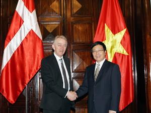 Bộ trưởng Ngoại giao Đan Mạch đến thăm Việt Nam 