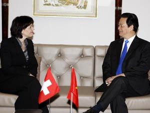 Các chuyến thăm của lãnh đạo cấp cao Việt Nam-Thụy Sĩ