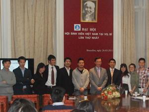 Hội sinh viên Việt Nam tại Bỉ chính thức thành lập