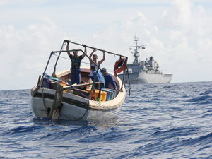Đức khai mạc phiên tòa xét xử cướp biển Somalia