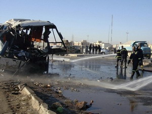 Hàng chục người chết vì đánh bom hàng loạt ở Iraq