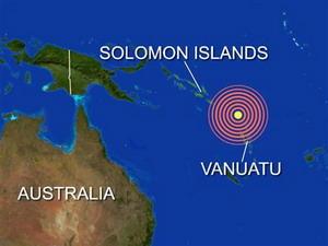 Vanuatu lại hứng một trận động đất 6,1 độ Richter