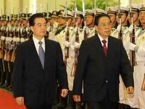 Lào và Trung Quốc tăng cường hợp tác nhiều lĩnh vực